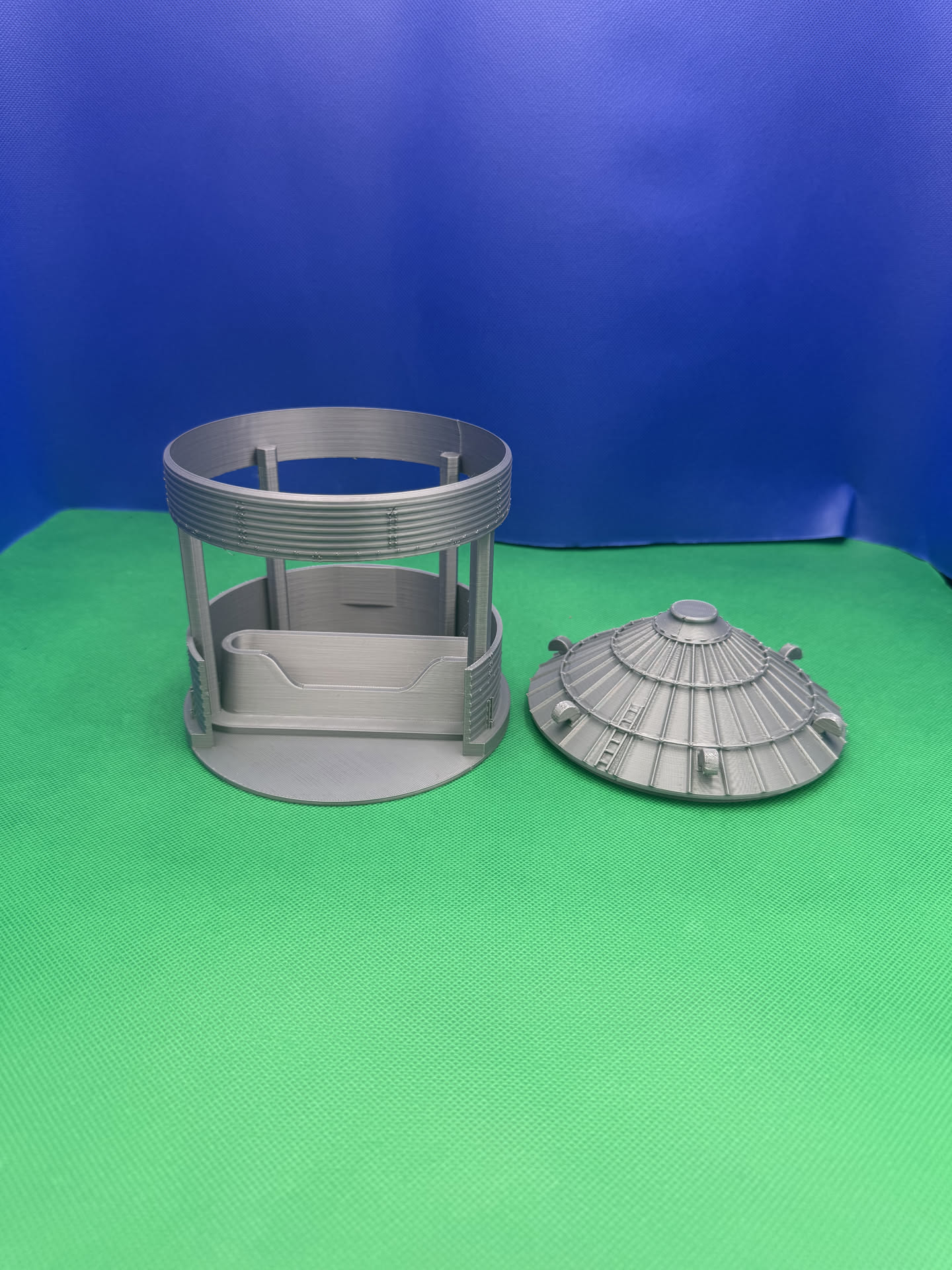 Grain Bin Gazebo Business Card Holder