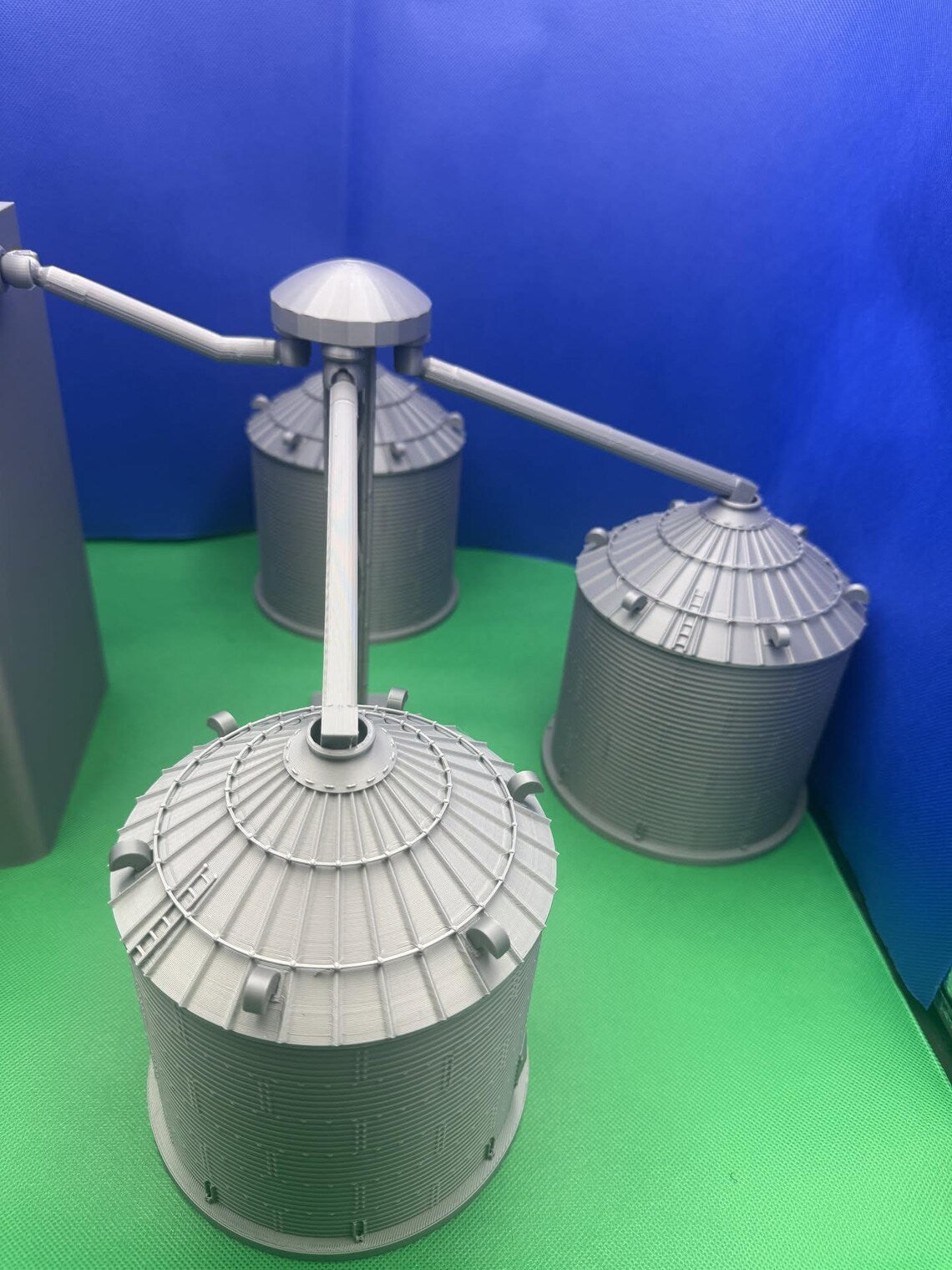 Model Grain Elevator Play Set