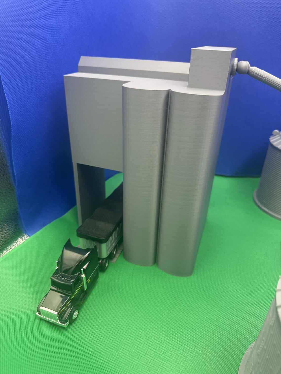 Model Grain Elevator Play Set